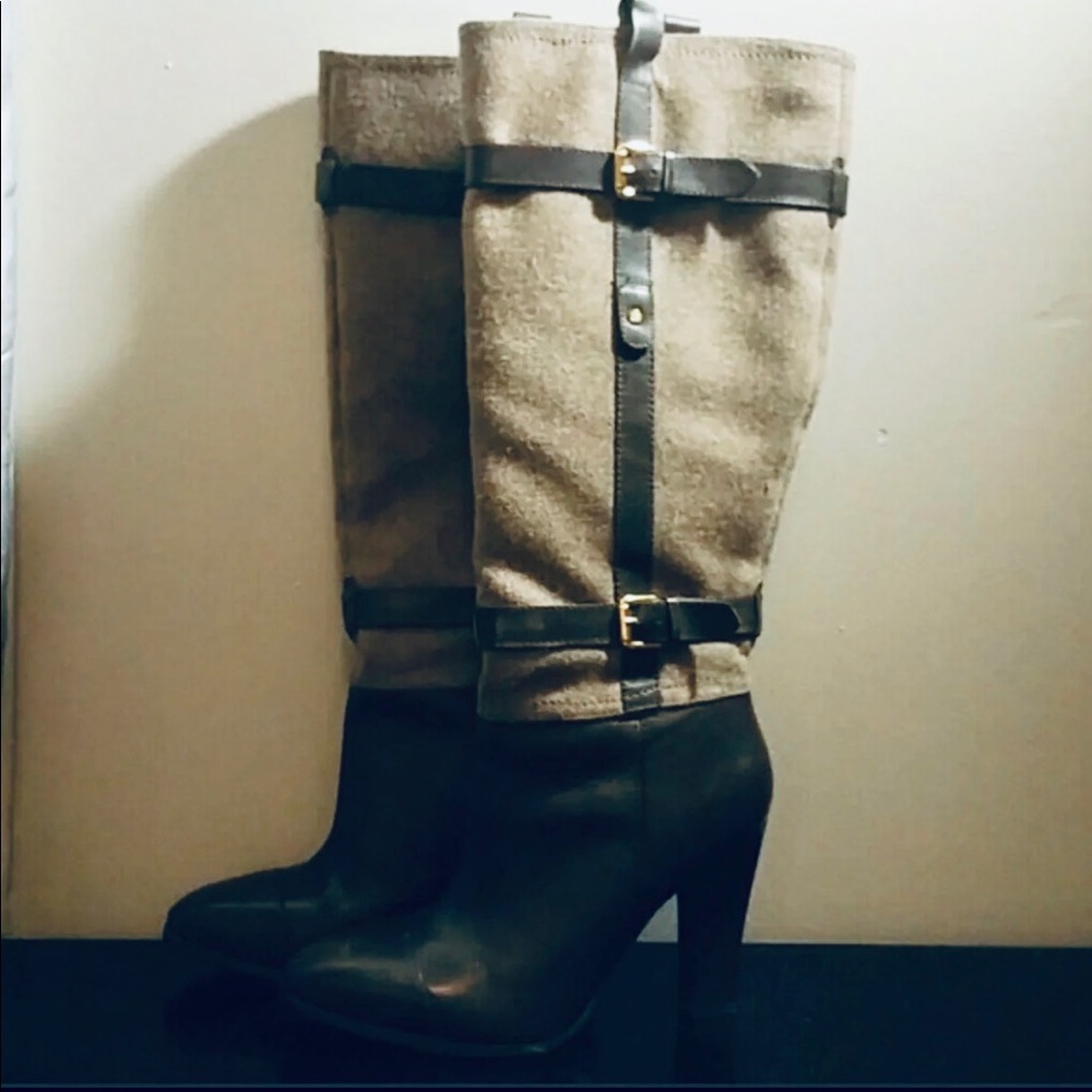 Tommy Hilfiger-Mixed media boots